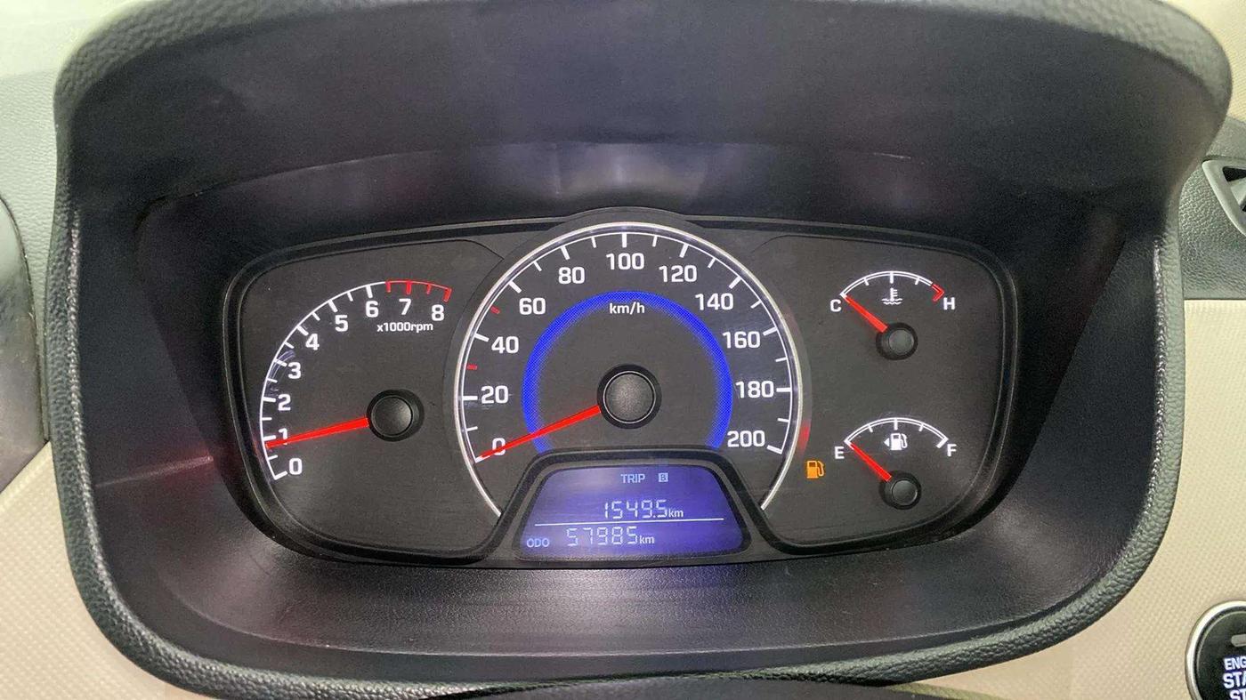 2016 Hyundai Grand i10 ASTA (O) 1.2 KAPPA VTVT, Petrol, Manual, 57,975 km, Odometer Image