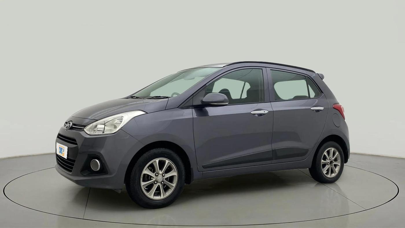 2016 Hyundai Grand i10 ASTA (O) 1.2 KAPPA VTVT, Petrol, Manual, 57,975 km, Left Front Diagonal