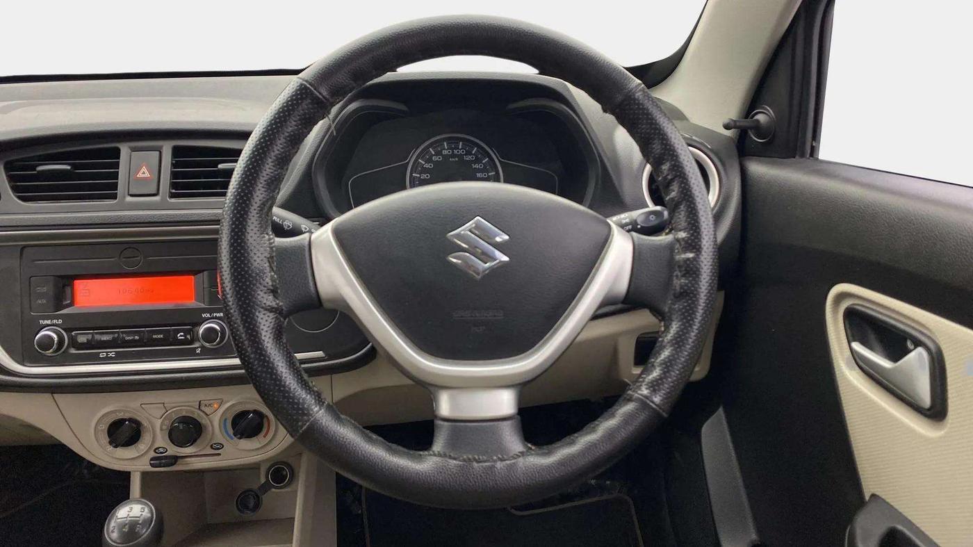 2019 Maruti Alto VXI, Petrol, Manual, 23,716 km, Steering Wheel Close Up