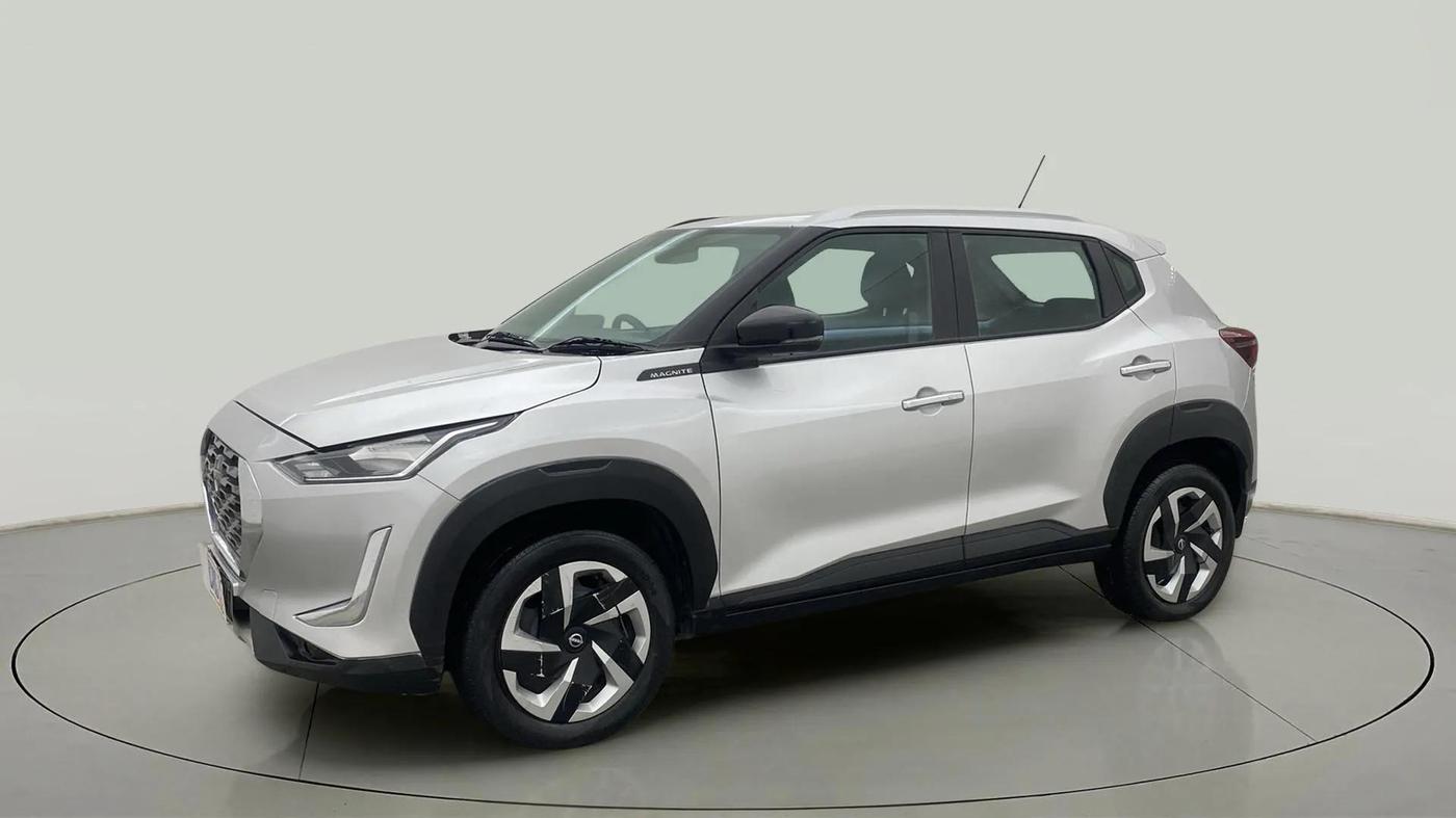 2021 Nissan MAGNITE XL TURBO CVT, Petrol, Automatic, 23,586 km, Left Front Diagonal