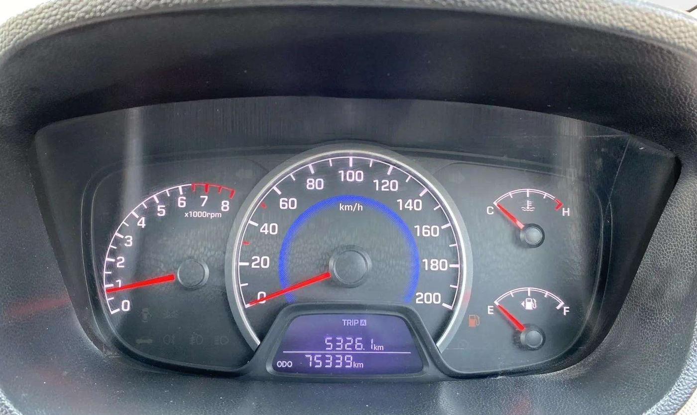 2017 Hyundai Grand i10 SPORTZ 1.2 KAPPA VTVT, Petrol, Manual, 75,228 km, Odometer Image