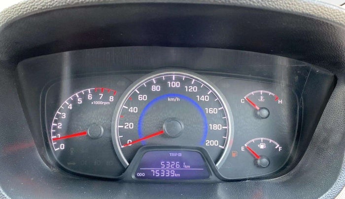 2017 Hyundai Grand i10 SPORTZ 1.2 KAPPA VTVT, Petrol, Manual, 75,318 km, Odometer Image