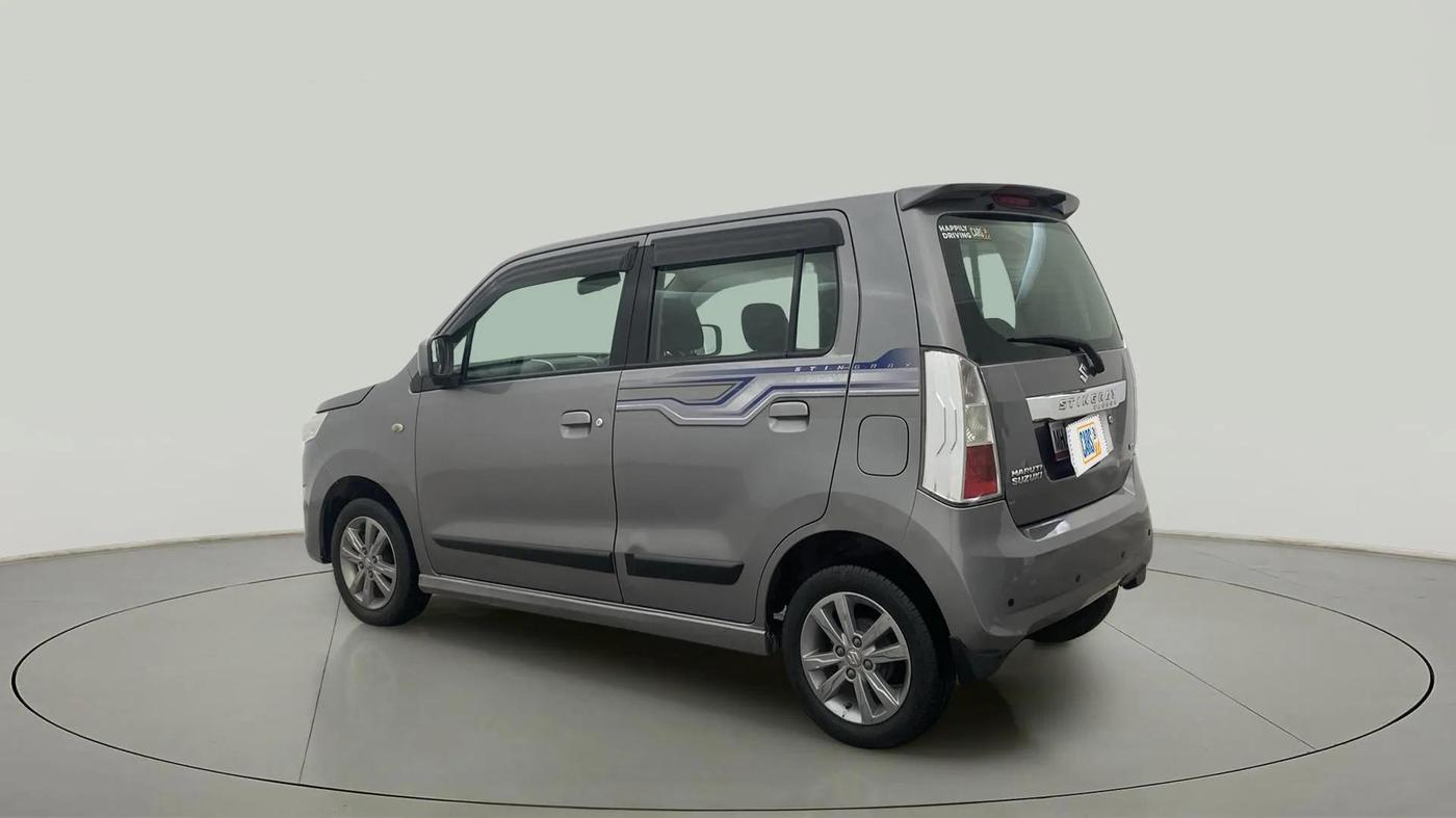 2014 Maruti Wagon R Stingray VXI, Petrol, Manual, 85,531 km, Left Back Diagonal