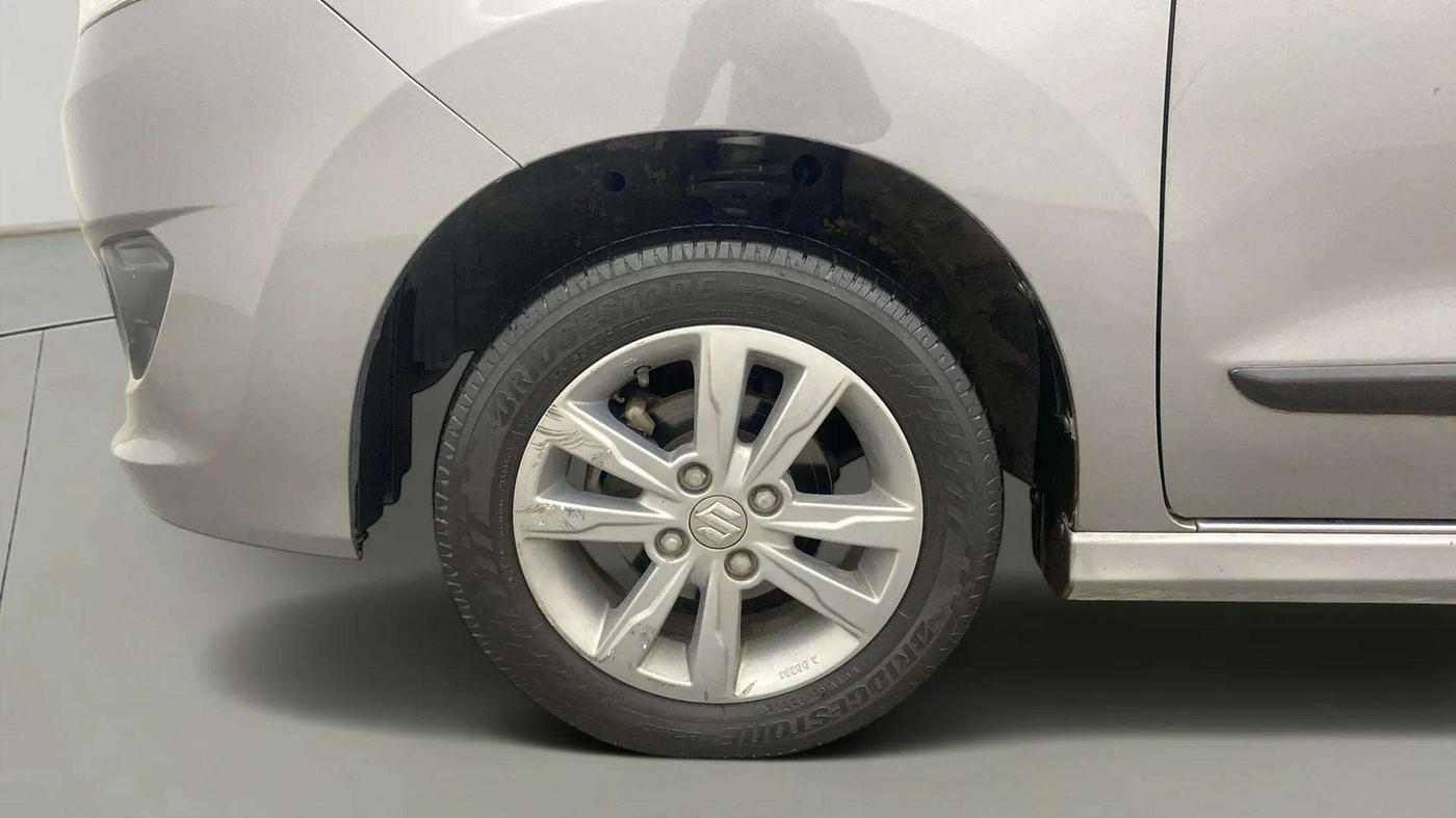 2014 Maruti Wagon R Stingray VXI, Petrol, Manual, 85,531 km, Left Front Wheel