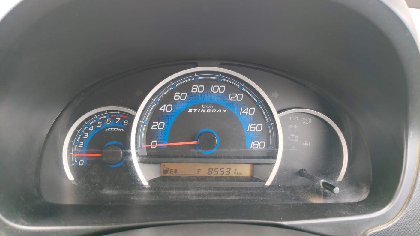 2014 Maruti Wagon R Stingray VXI, Petrol, Manual, 85,531 km, Odometer Image