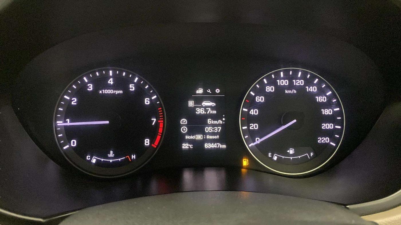 2016 Hyundai Elite i20 ASTA 1.2, Petrol, Manual, 63,520 km, Odometer Image