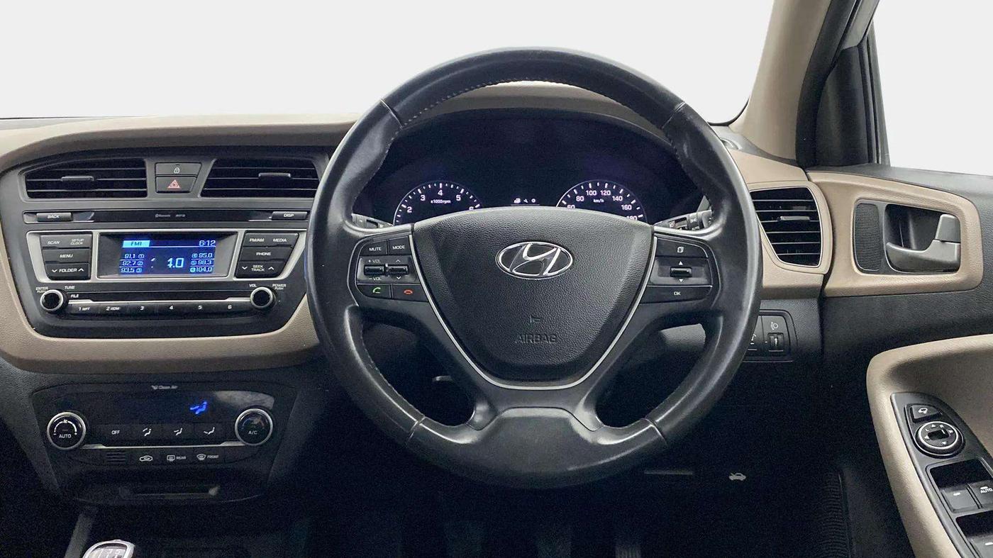 2016 Hyundai Elite i20 ASTA 1.2, Petrol, Manual, 63,520 km, Steering Wheel Close Up