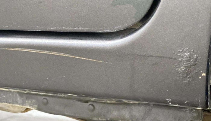 2018 Maruti Alto K10 VXI, Petrol, Manual, 44,181 km, Left running board - Paint has minor damage