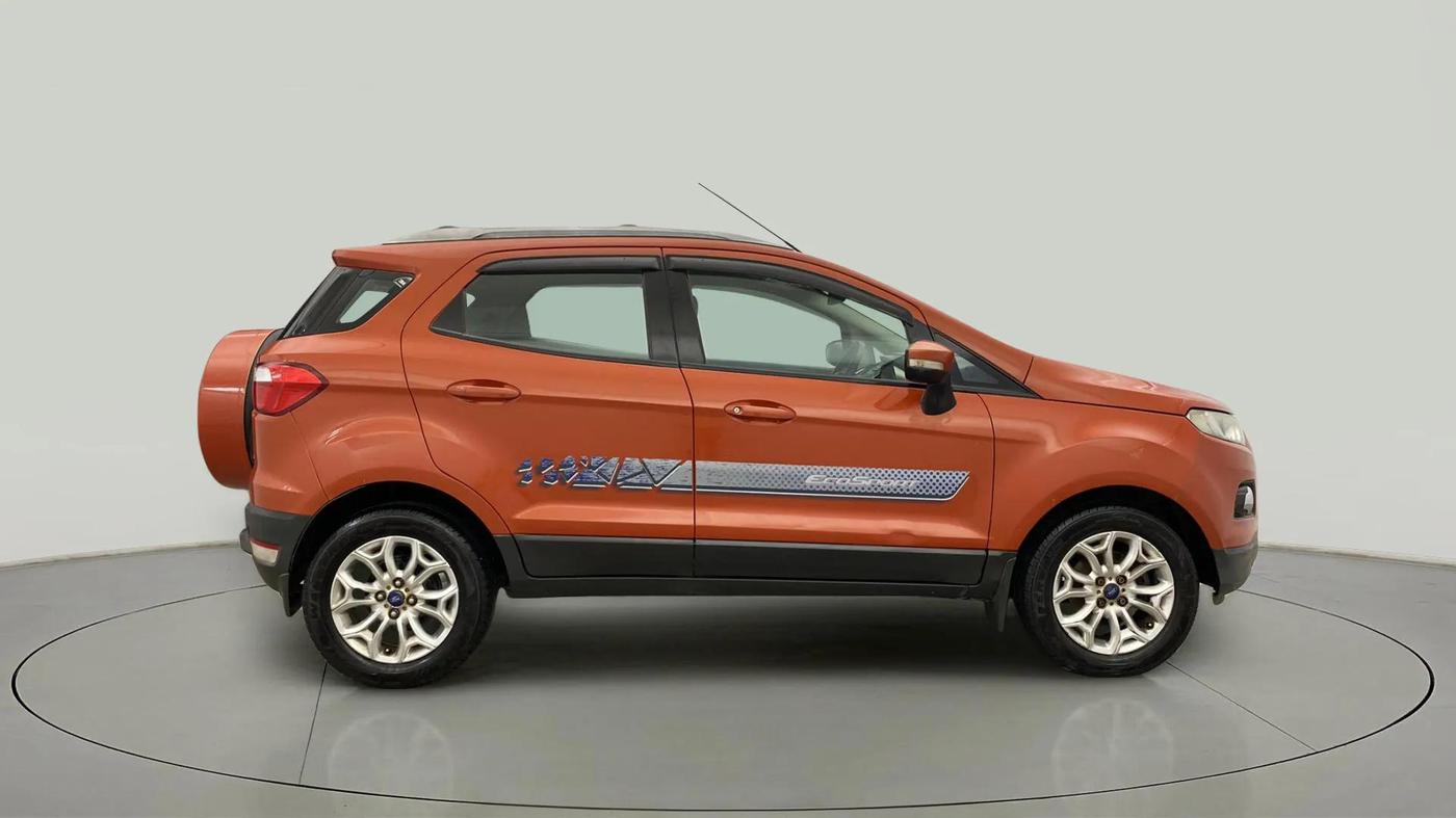2015 Ford Ecosport TITANIUM 1.5L PETROL AT, Petrol, Automatic, 65,446 km, Right Side View