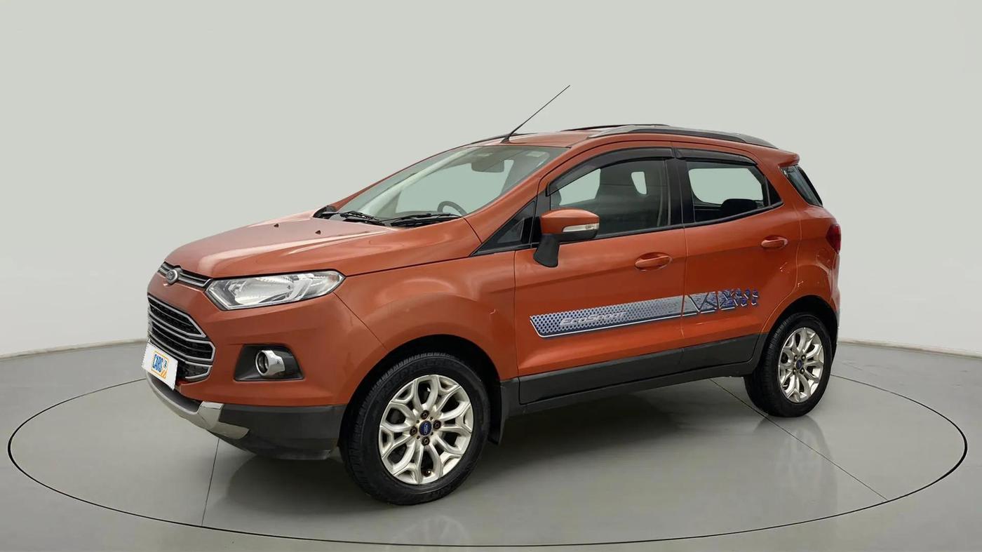 2015 Ford Ecosport TITANIUM 1.5L PETROL AT, Petrol, Automatic, 65,446 km, Left Front Diagonal