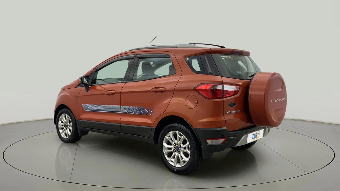 2015 Ford Ecosport TITANIUM 1.5L PETROL AT, Petrol, Automatic, 65,446 km, Left Back Diagonal