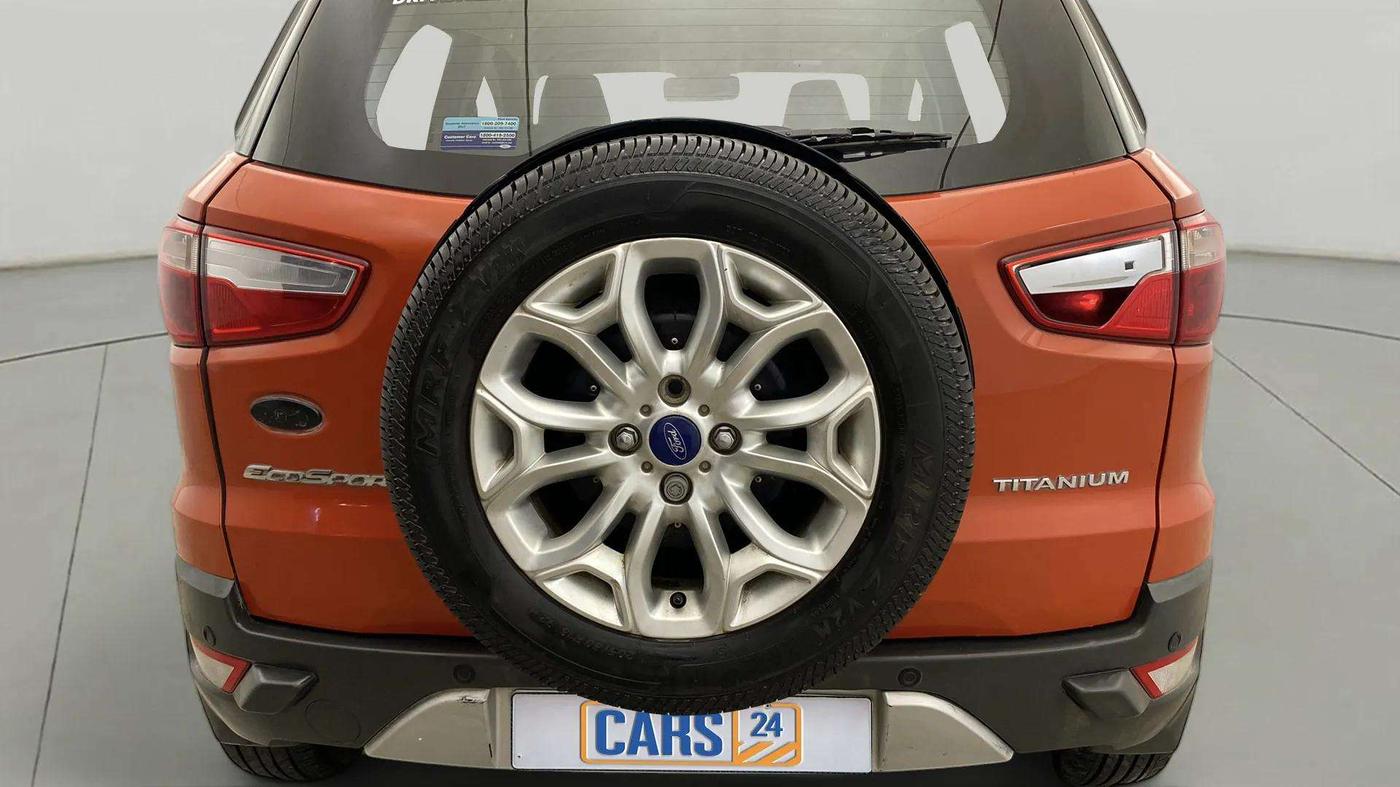2015 Ford Ecosport TITANIUM 1.5L PETROL AT, Petrol, Automatic, 65,446 km, Spare Tyre
