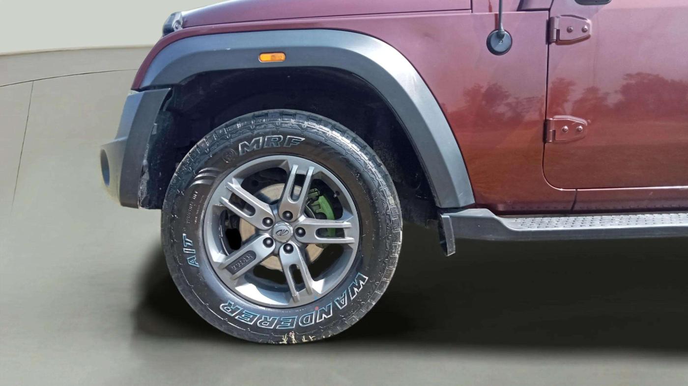 2022 Mahindra Thar LX D 4*4 MT HT, Diesel, Manual, 41,054 km, Left Front Wheel