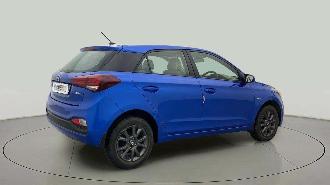 2018 Hyundai Elite i20 ASTA 1.2  CVT, Petrol, Automatic, 41,572 km, Right Back Diagonal
