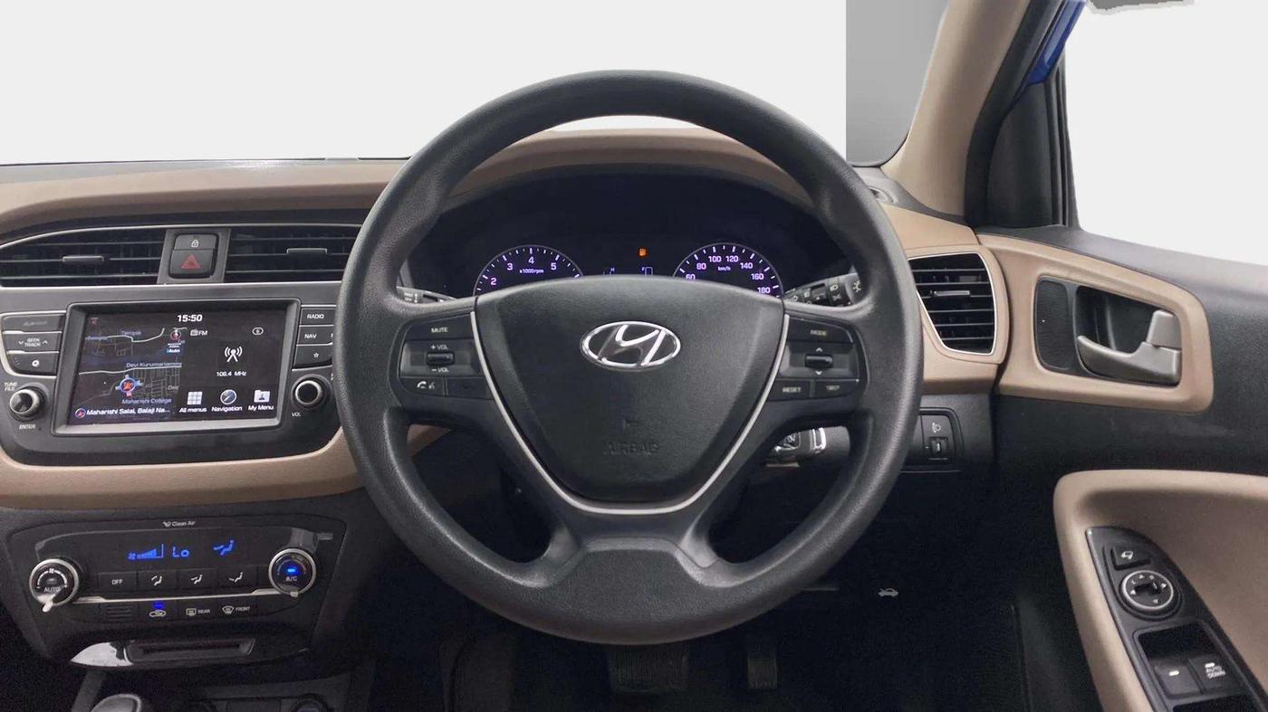 2018 Hyundai Elite i20 ASTA 1.2  CVT, Petrol, Automatic, 41,572 km, Steering Wheel Close Up
