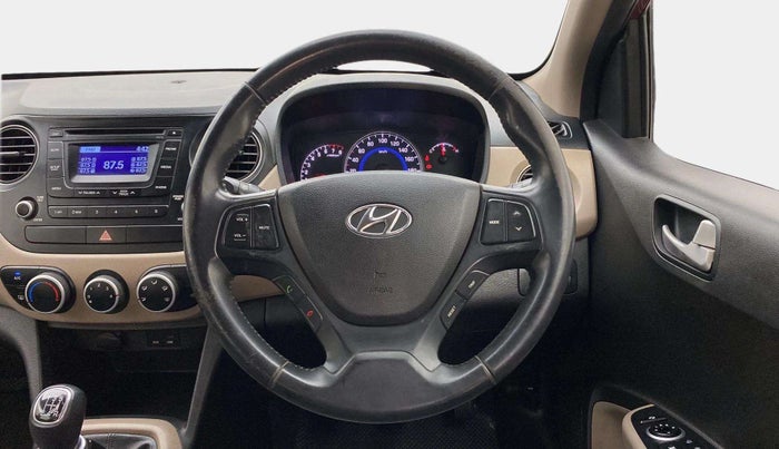 2015 Hyundai Grand i10 ASTA 1.2 KAPPA VTVT, Petrol, Manual, 83,111 km, Steering Wheel Close Up