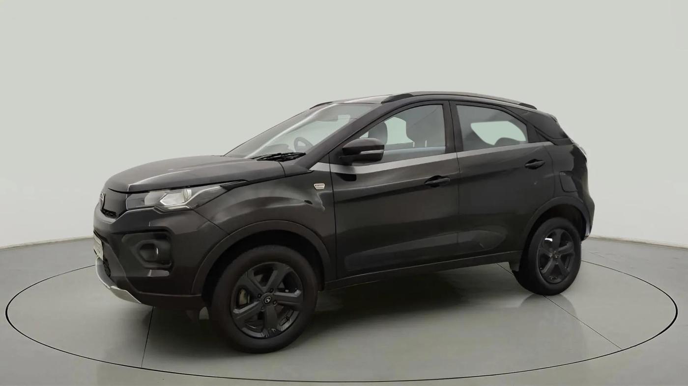 2021 Tata NEXON XZA PLUS (O) PETROL DARK EDITION, Petrol, Automatic, 26,591 km, Left Front Diagonal