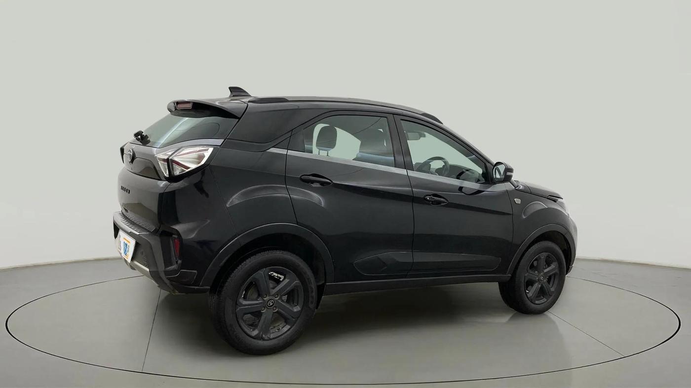 2021 Tata NEXON XZA PLUS (O) PETROL DARK EDITION, Petrol, Automatic, 26,591 km, Right Back Diagonal