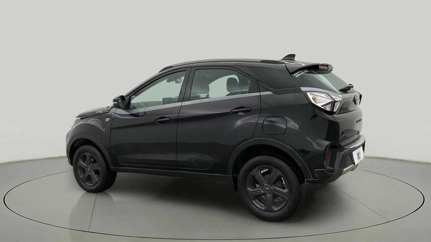 2021 Tata NEXON XZA PLUS (O) PETROL DARK EDITION, Petrol, Automatic, 26,591 km, Left Back Diagonal