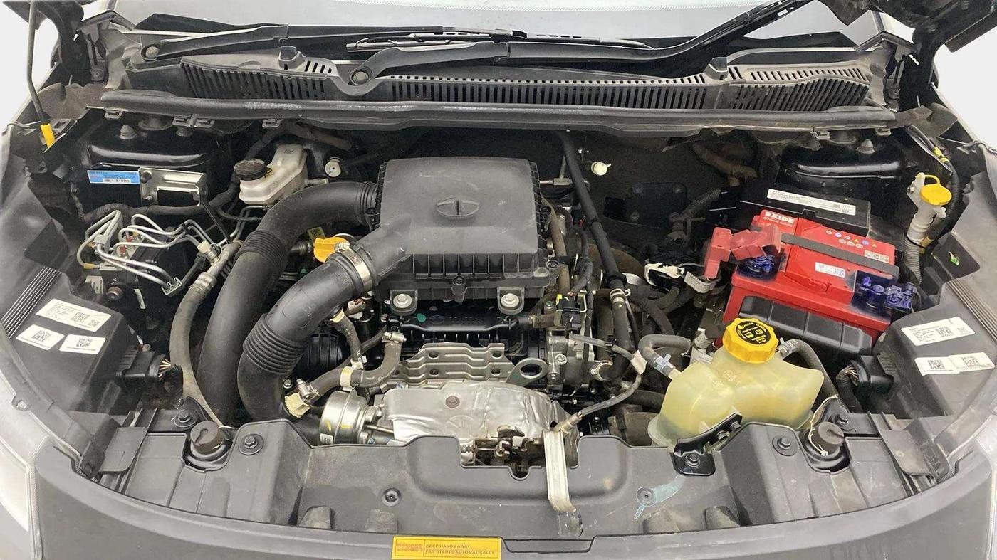2021 Tata NEXON XZA PLUS (O) PETROL DARK EDITION, Petrol, Automatic, 26,591 km, Engine View