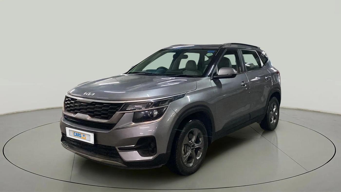 2021 KIA SELTOS HTK PLUS 1.5 IMT, Petrol, Manual, 51,986 km, Left Front Diagonal