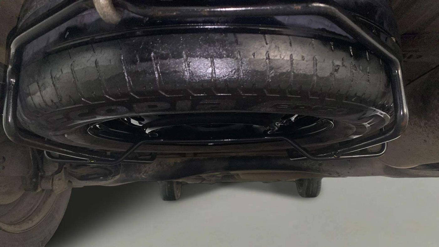 2021 Maruti Ertiga VXI AT SHVS, Petrol, Automatic, 47,165 km, Spare Tyre