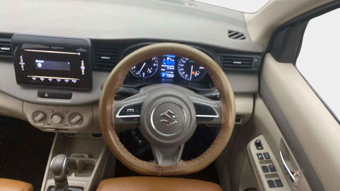 2021 Maruti Ertiga VXI AT SHVS, Petrol, Automatic, 47,165 km, Steering Wheel Close Up