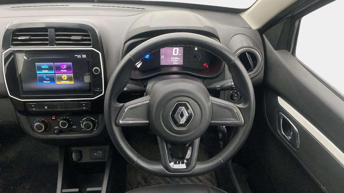2022 Renault Kwid CLIMBER 1.0 AMT, Petrol, Automatic, 28,457 km, Steering Wheel Close Up