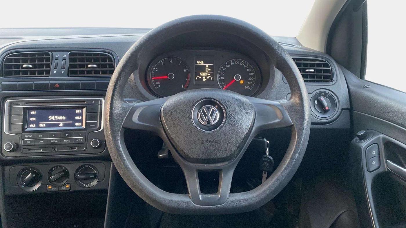 2018 Volkswagen Ameo COMFORTLINE 1.0L, Petrol, Manual, 56,208 km, Steering Wheel Close Up