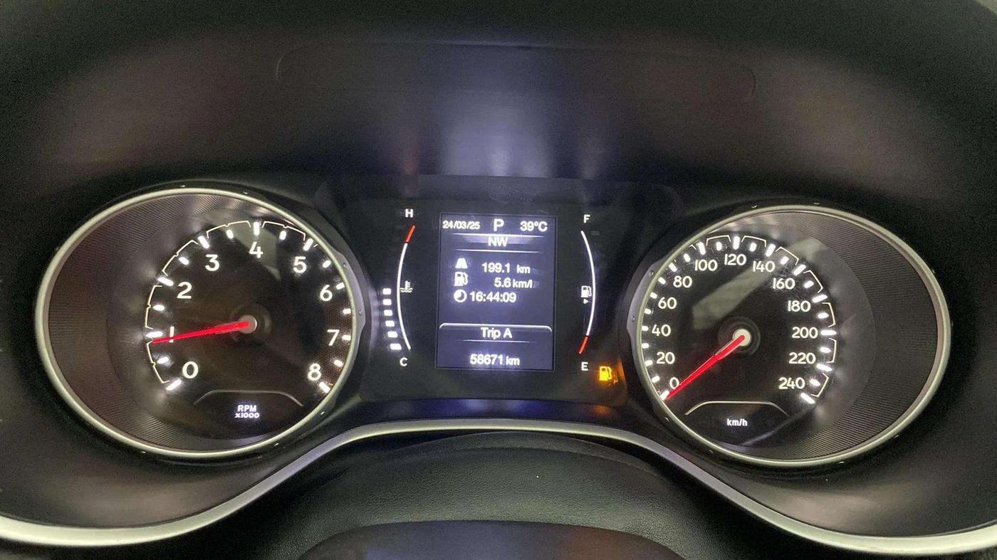2018 Jeep Compass LIMITED (O) 1.4 PETROL AT, Petrol, Automatic, 58,649 km, Odometer Image