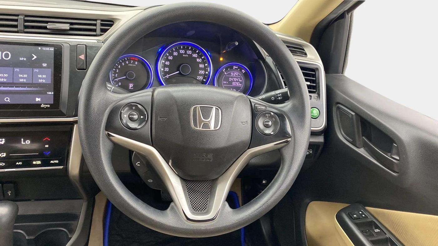 2016 Honda City 1.5L I-VTEC SV CVT, Petrol, Automatic, 48,023 km, Steering Wheel Close Up