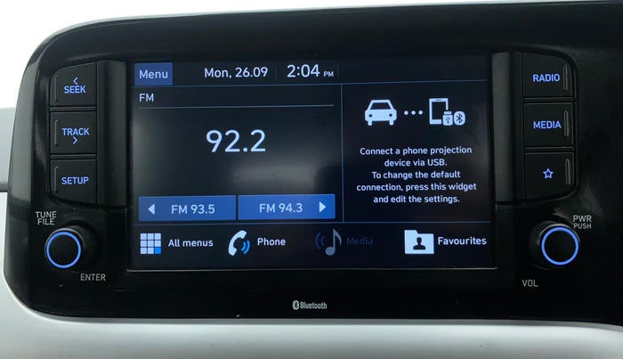 2020 Hyundai GRAND I10 NIOS SPORTZ PETROL, Petrol, Manual, 31,920 km, Infotainment System