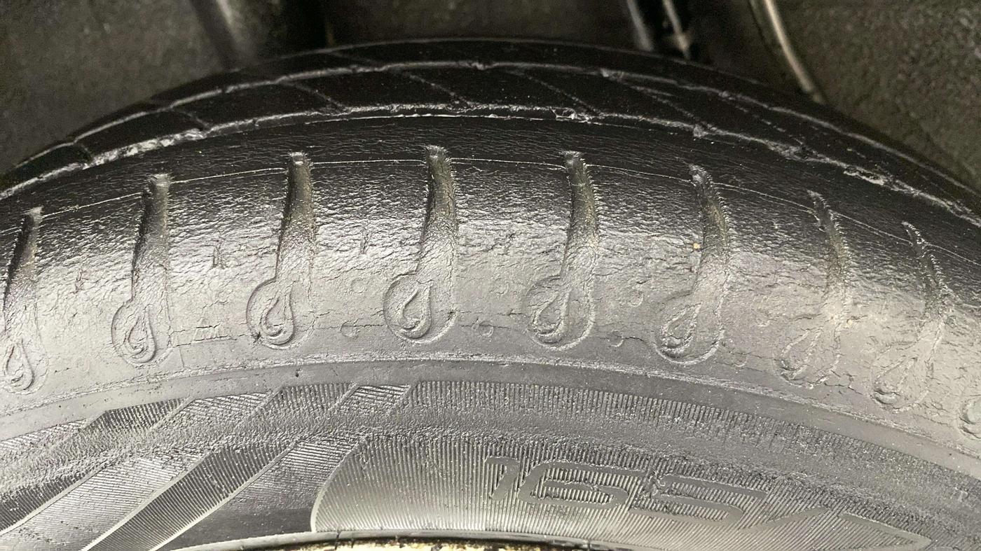 2021 Datsun Redi Go A, Petrol, Manual, 71,801 km, Right Rear Tyre Tread