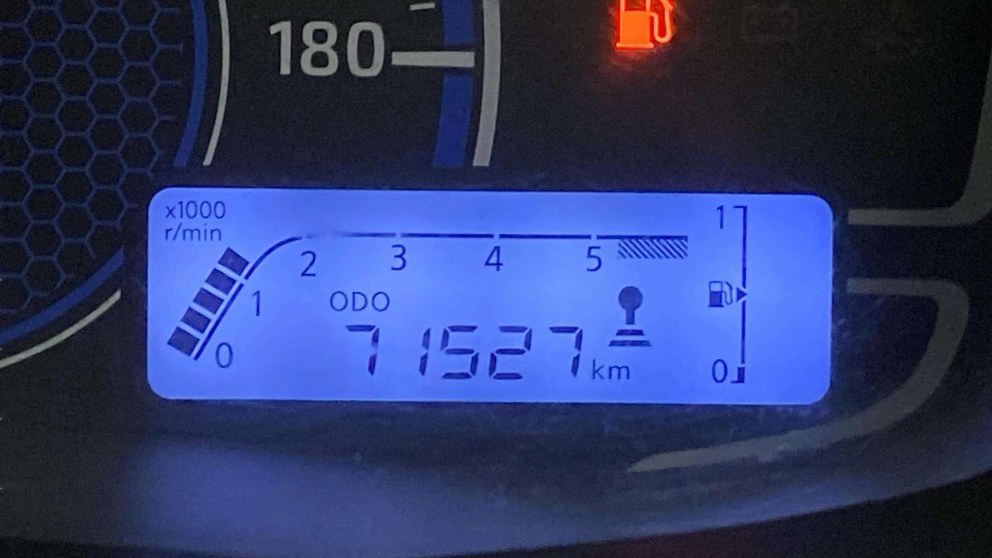 2021 Datsun Redi Go A, Petrol, Manual, 71,801 km, Odometer Image