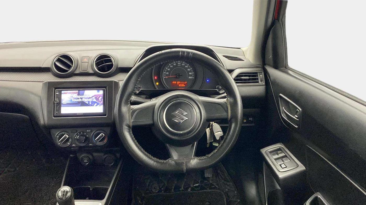 2020 Maruti Swift LXI, Petrol, Manual, 45,696 km, Steering Wheel Close Up