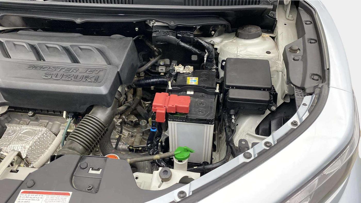 2023 Maruti FRONX ZETA 1.0 TURBO MT, Petrol, Manual, 11,425 km, Engine View - Left