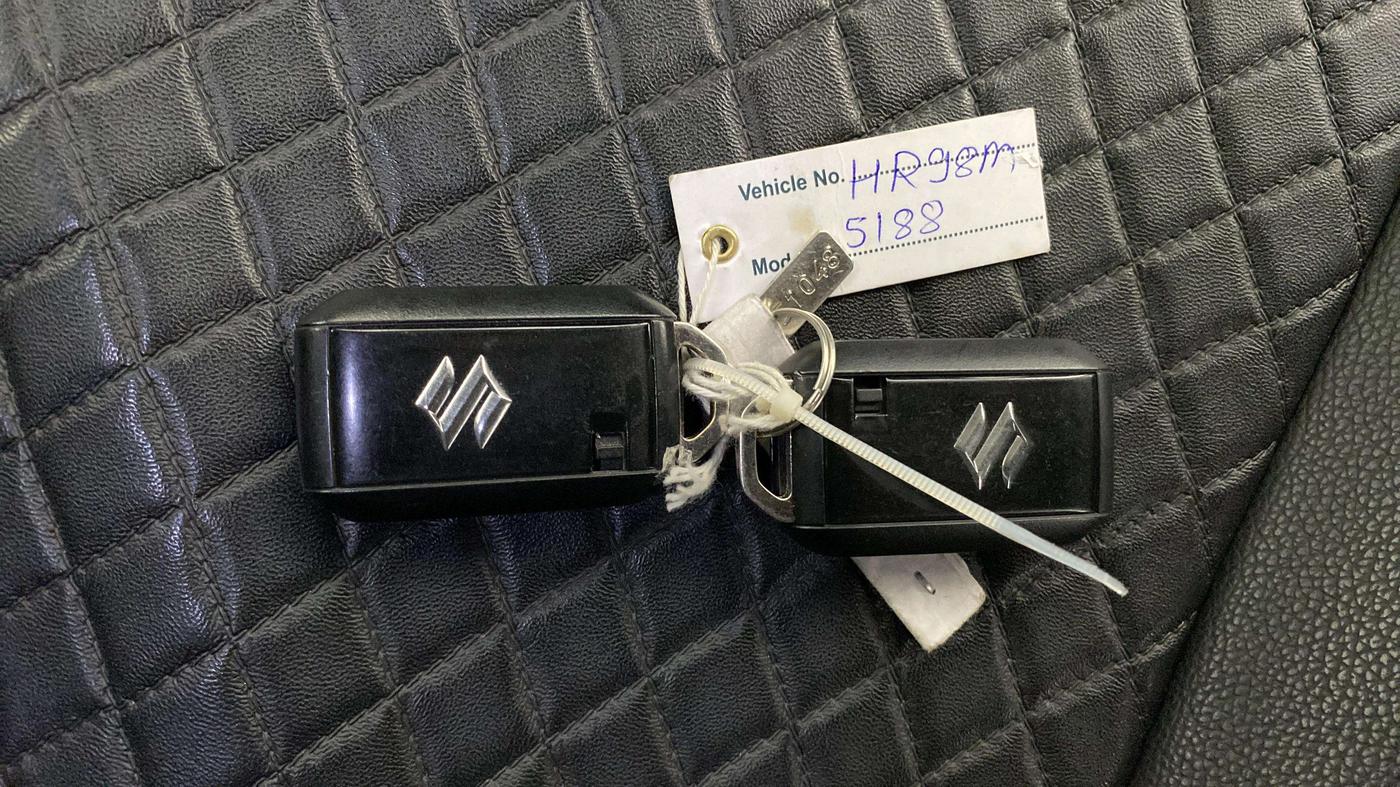 2023 Maruti FRONX ZETA 1.0 TURBO MT, Petrol, Manual, 11,425 km, Key Close Up