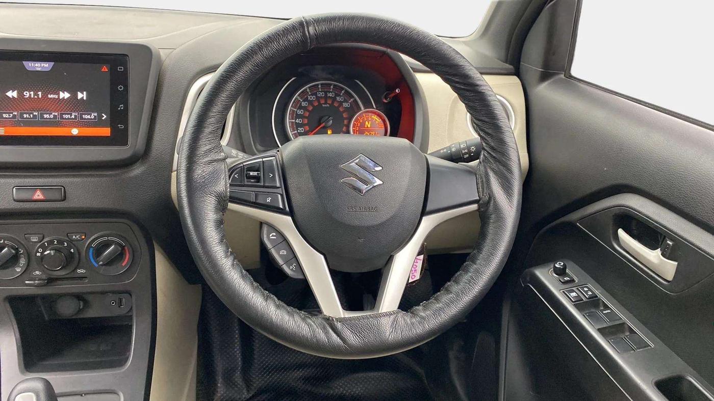 2021 Maruti New Wagon-R ZXI 1.2 AMT, Petrol, Automatic, 24,751 km, Steering Wheel Close Up
