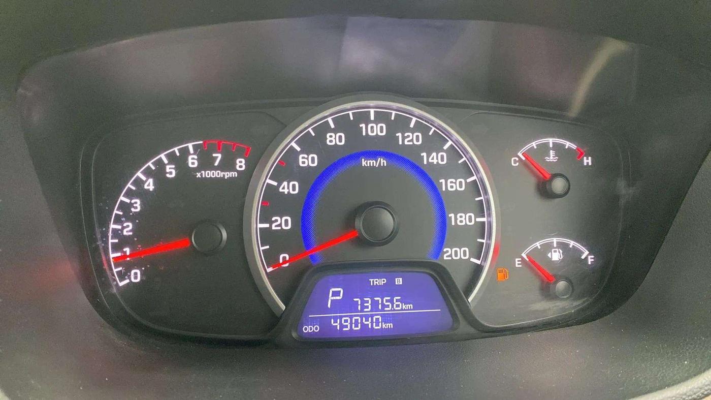 2017 Hyundai Grand i10 SPORTZ (O) AT 1.2 KAPPA VTVT, Petrol, Automatic, 49,078 km, Odometer Image