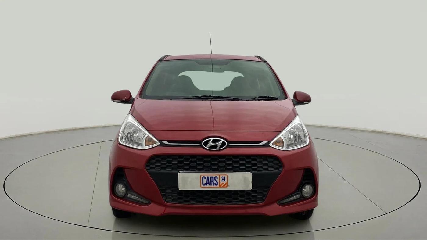 2017 Hyundai Grand i10 SPORTZ (O) AT 1.2 KAPPA VTVT, Petrol, Automatic, 49,078 km, Front