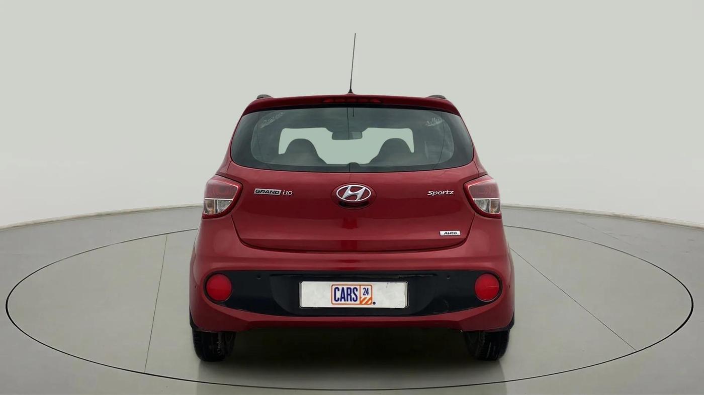 2017 Hyundai Grand i10 SPORTZ (O) AT 1.2 KAPPA VTVT, Petrol, Automatic, 49,078 km, Back/Rear