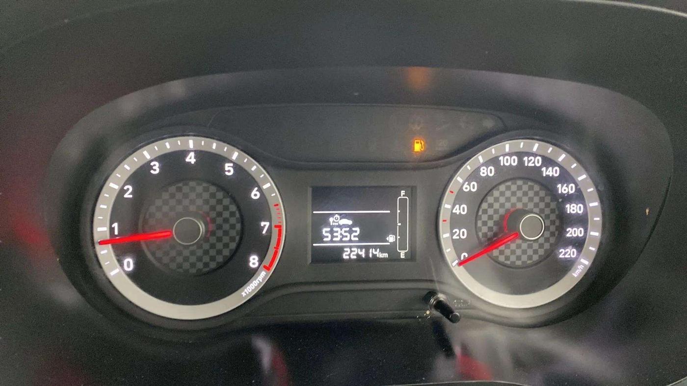 2020 Hyundai AURA S 1.2, Petrol, Manual, 22,613 km, Odometer Image