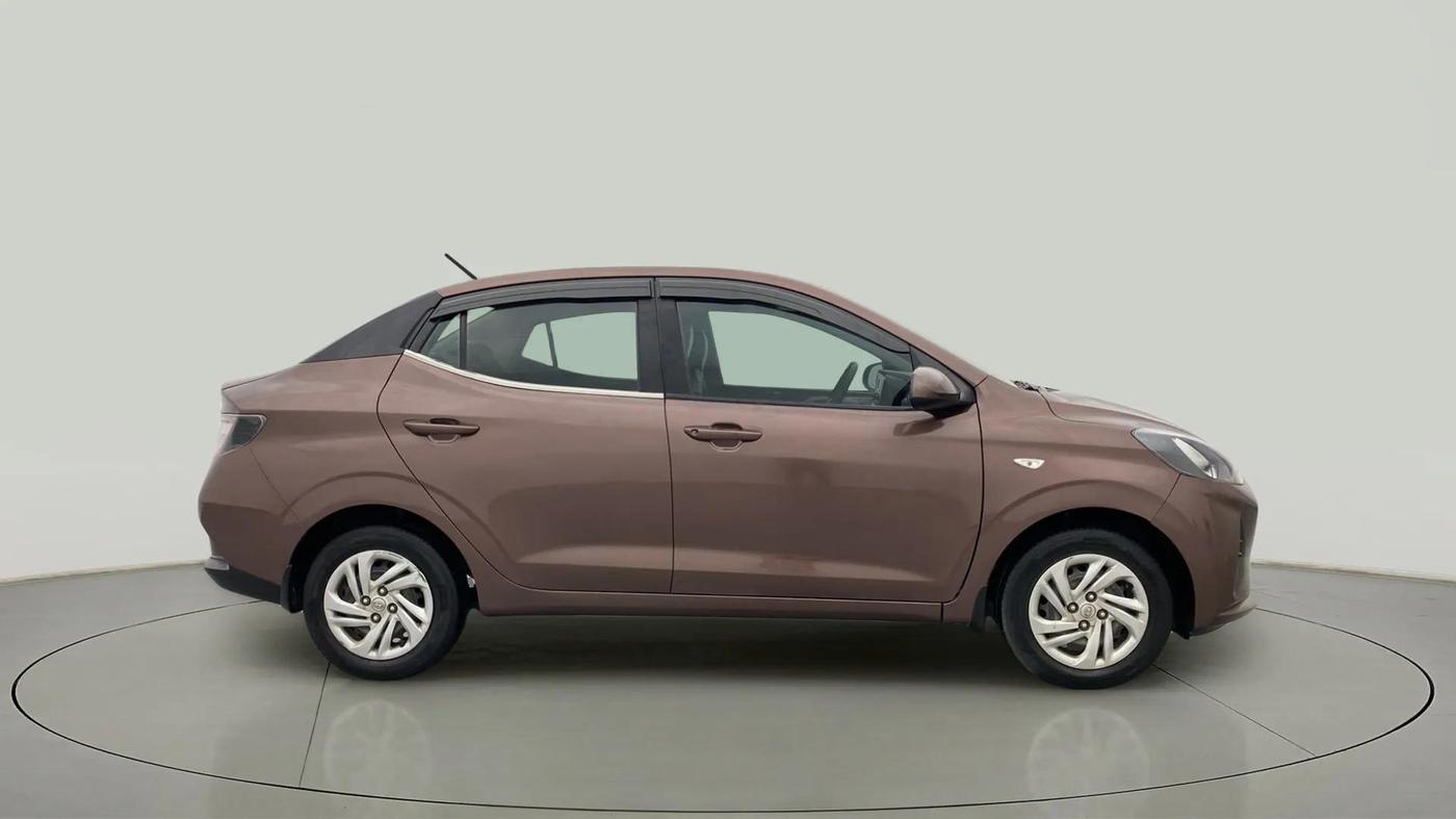 2020 Hyundai AURA S 1.2, Petrol, Manual, 22,613 km, Right Side View