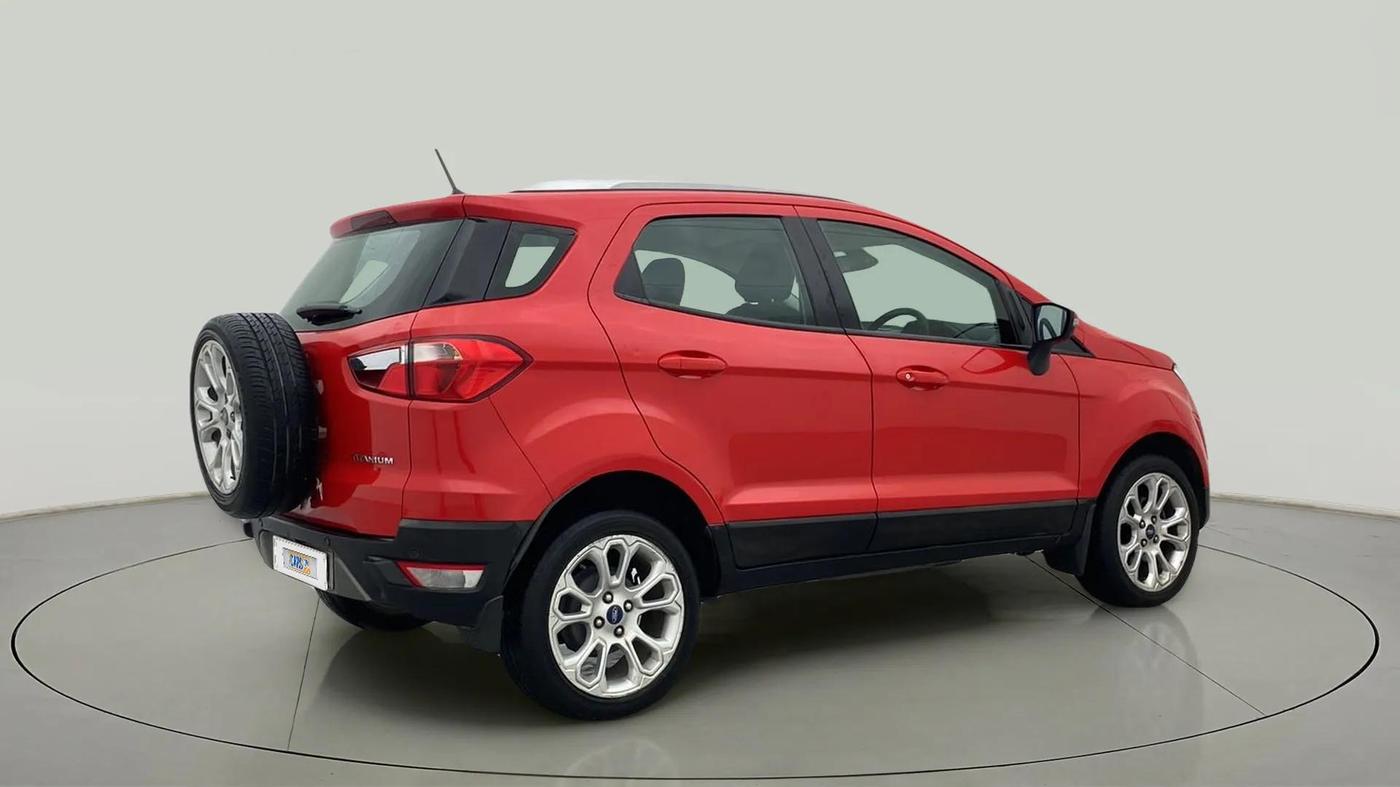 2018 Ford Ecosport TITANIUM + 1.5L PETROL AT, Petrol, Automatic, 45,171 km, Right Back Diagonal