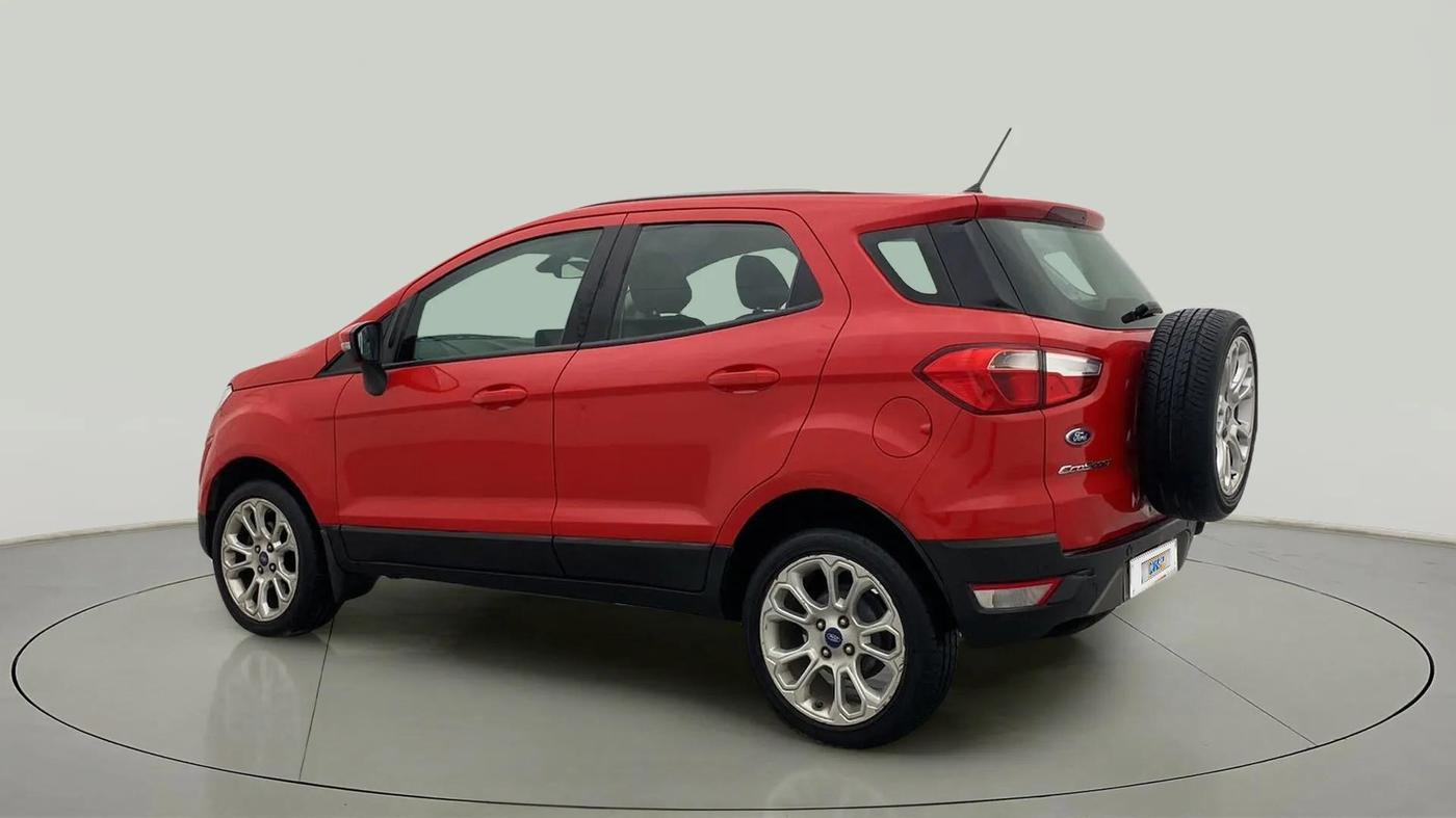 2018 Ford Ecosport TITANIUM + 1.5L PETROL AT, Petrol, Automatic, 45,171 km, Left Back Diagonal