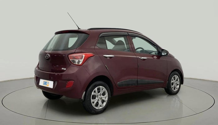 2016 Hyundai Grand i10 SPORTZ 1.2 KAPPA VTVT, CNG, Manual, 77,540 km, Right Back Diagonal