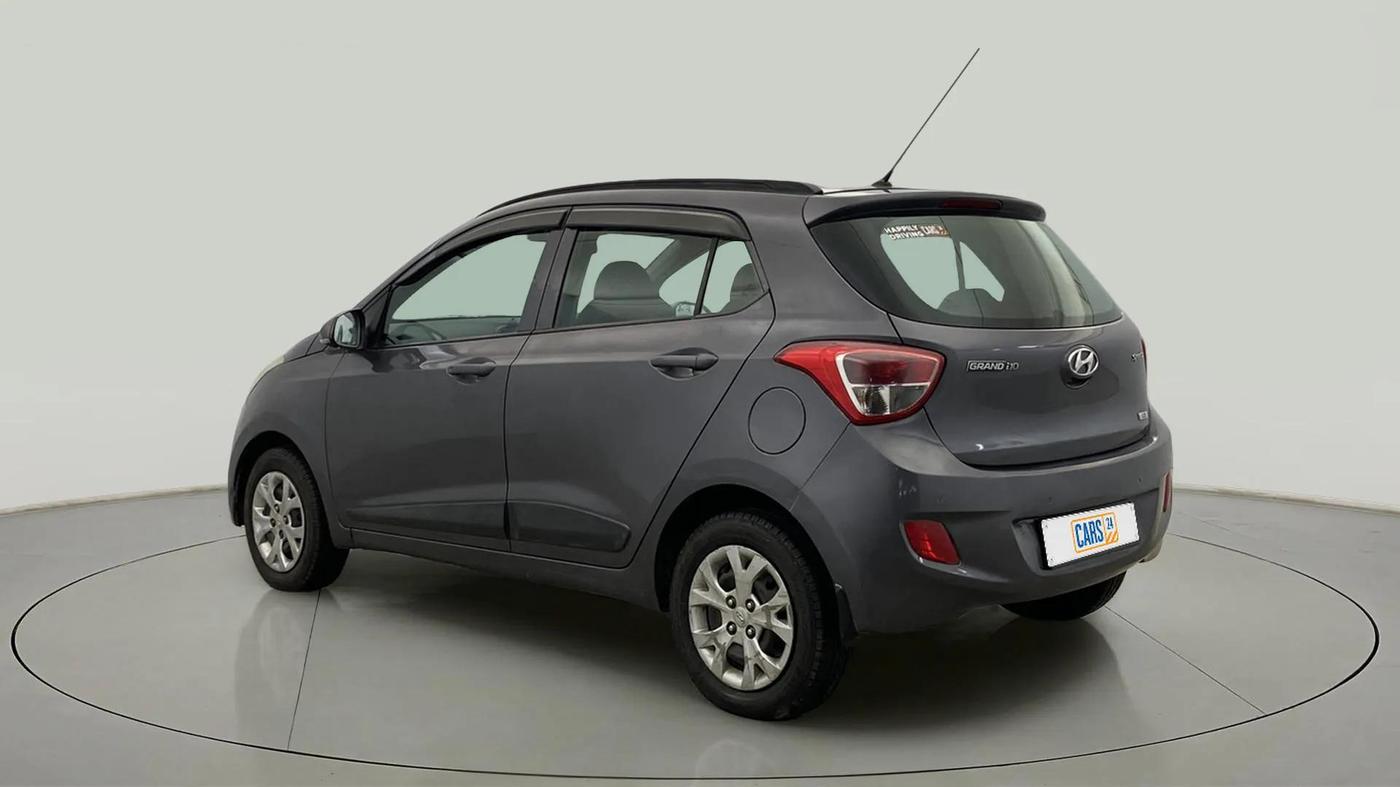 2015 Hyundai Grand i10 SPORTZ 1.2 KAPPA VTVT, Petrol, Manual, 81,443 km, Left Back Diagonal