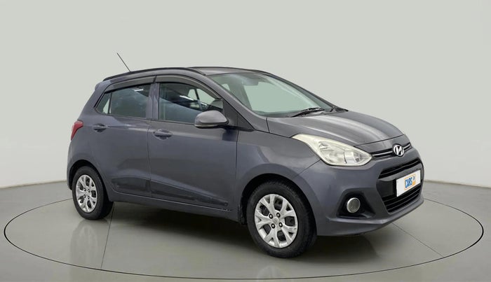 2015 Hyundai Grand i10 SPORTZ 1.2 KAPPA VTVT, Petrol, Manual, 81,521 km, Right Front Diagonal