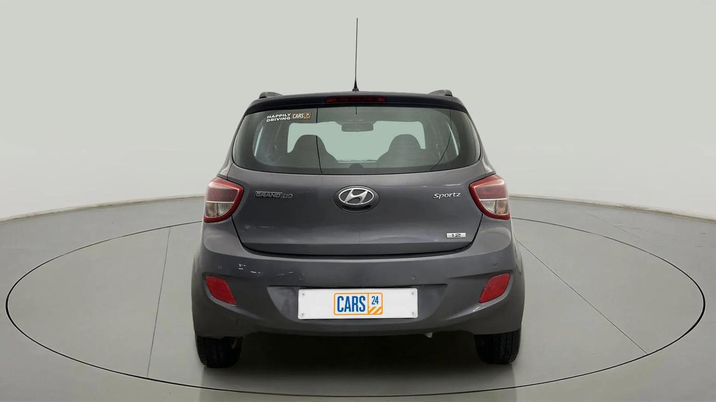 2015 Hyundai Grand i10 SPORTZ 1.2 KAPPA VTVT, Petrol, Manual, 81,443 km, Back/Rear