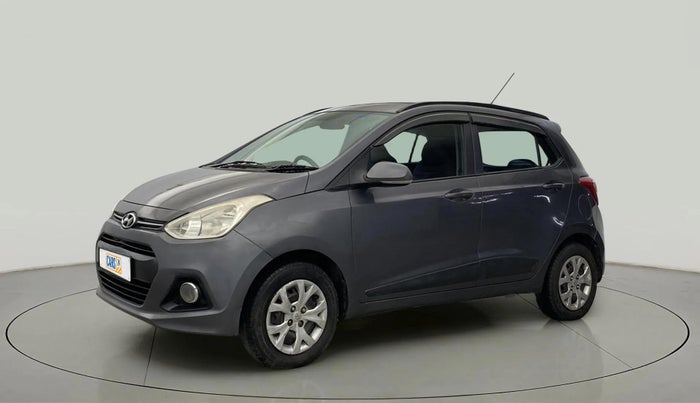 2015 Hyundai Grand i10 SPORTZ 1.2 KAPPA VTVT, Petrol, Manual, 81,521 km, Left Front Diagonal